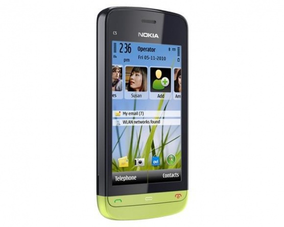Nokia C5-03 Lime Green фото 2
