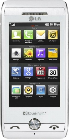 LG GX500 White фото 1